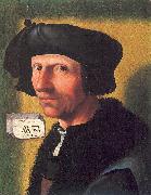 Oostsanen, Jacob Cornelisz van Self-Portrait painting